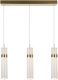 Zwisająca lampa Ambiente LP-1510/3L GD LED 18W 3000-6000K na listwie złota 1