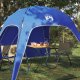 vidaXL Namiot Instant Niebieski Azur 260 x 260 x 197 cm Stal 3