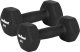 Hantelki żeliwne neoprenowe HEX 2x6kg, REBEL ACTIVE 256