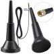 Antena QuWireless Qoltec Antena 4G LTE z podstawą magnetyczną | 5dBi | dookólna | wewnętrzna | 600-2700 MHz | SMA | 3m 1