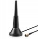 Antena QuWireless Qoltec Antena 4G LTE z podstawą magnetyczną | 5dBi | dookólna | wewnętrzna | 600-2700 MHz | SMA | 3m 2