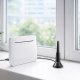 Antena QuWireless Qoltec Antena 4G LTE z podstawą magnetyczną | 5dBi | dookólna | wewnętrzna | 600-2700 MHz | SMA | 3m 3