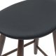 vidaXL Krzesła jadalne 2 pcs Jasny Brąz 46 x 37 x 63 cm Drewno Gumowe 8