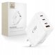 TECH-PROTECT NC140W-GAN 4-PORT NETWORK CHARGER PD 140W / QC3.0 WHITE 1