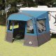 vidaXL Namiot z tylnym wejściem dla karawany Prostokątny Niebieski 1