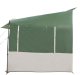 vidaXL Namiot z tylnym wejściem dla karawany Prostokątny Zielony 6