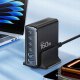 Ładowarka sieciowa Tech-Protect DC160W-GAN 6-port Desktop Charger PD 160W / QC3.0 Black 4