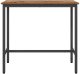 vidaXL stół Stare drewno 100 x 50 x 90,5 cm Drewno inżynieryjne i stal 5