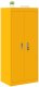 vidaXL Szafka do przechowywania Musztardowy Żółty 60 x 40 x 140 cm 3