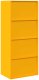vidaXL Szafka do przechowywania Musztardowy Żółty 60 x 40 x 140 cm 8