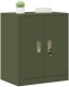 vidaXL Szafka do przechowywania Zielony oliwkowy 60 x 40 x 70 cm 3