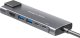Adapter (HUB) USB typu C na HDMI/2x USB3.0/2x USB typu C/RJ45 1
