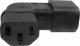 Kabel zasilający PremiumCord Adapter kątowy na stronę IEC C13 na IEC C14 napětí 230V, 10A 1