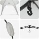 vidaXL Namiot Instant z przechowywaniem Szary 260 x 260 x 197 cm Stal 8