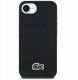 Etui Lacoste Iconic Petit Pique Woven    Logo MagSafe do iPhone 16e czarny 3