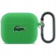Etui Lacoste Silicone Croc Logo AirPods  Pro 3 zielony 1