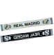 Szalik kibica tkany 140 cm Real Madryt piłkarski tkany z frędzlami 2024/25 1