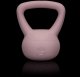Kettlebell miękki 2kg kula odważnik hantla ciężar do ćwiczeń fitness, jasnoróżowy UNIWERSALNY 9