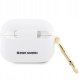 Hello Kitty HKAP23DKHSH Airpods Pro 2(2022/2023) cover white Silicone 3D Kitty Head 3