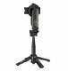 Selfie stick Hoco Live stand Hoco z magnetycznym oraz uniwerslanym mocowaniem z pilotem bezprzewodowym K27 PRO czarny 4