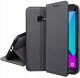 Etui z klapką do Samsung Xcover 4 | 4s Zamykane Czarne Futerał 3