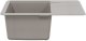 vidaXL Zlew Szary 560 x 460 mm 80% Kwarc i 20% Żywica 3