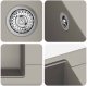 vidaXL Zlew Szary 560 x 460 mm 80% Kwarc i 20% Żywica 7