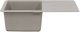 vidaXL Zlew Szary 670 x 460 mm 80% Kwarc i 20% Żywica 3