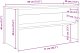 vidaXL Szafka pod telewizor Stare drewno 80 x 30 x 40 cm 10