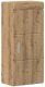 vidaXL Szafka ścienna łazienkowa z półką TULUM Dąb rzemieślniczy 2