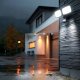 Kinkiet Maclean Ścienna lampa LED Maclean, z czujnikiem PIR, 20W, 1500lm, IP65, neutral white 4000K, czarna, MCE524 B 10