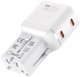 Mobile Origin 45W Travel Adapter, EU/US/UK/AU PW26, white 1