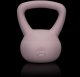 Kettlebell miękki 4kg kula odważnik hantla ciężar do ćwiczeń fitness, jasnoróżowy UNIWERSALNY 16