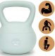 Kettlebell miękki 8 kg kula odważnik hantla ciężar do ćwiczeń fitness, turkusowy UNIWERSALNY 15