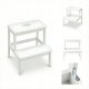P&C Bambusowy taboret ze schodkiem KROK, wys. 46 cm 9