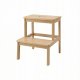 P&C Bambusowy taboret ze schodkiem KROK, wys. 46 cm 1
