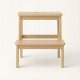 P&C Bambusowy taboret ze schodkiem KROK, wys. 46 cm 3