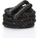 Lina treningowa do crossfit 9 m Battle Rope Power do ćwiczeń siłowych czarna UNIWERSALNY 2