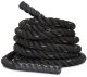 Lina treningowa do crossfit 9 m Battle Rope Power do ćwiczeń siłowych czarna UNIWERSALNY 6