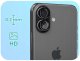 etumi 2x Szkło Na Aparat Do Apple iPhone 17 (Na Obiektywy, Czarne, Hartowane, 9H) 2