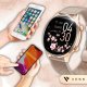 SMARTWATCH DAMSKI ZEGAREK WODOODPORNY PL MENU ROZMOWY SMART WATCH + 4 PASKI 4
