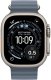 Smartwatch Apple Watch Ultra 3 GPS + Cellular 49mm Natural Titanium / Ocean Band Niebieski  (MEWH4QF/A) 2