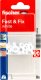 Fischertechnik  fischer Fast & Fix* biały K NV hak ścienny biały Zawartość 1 zestaw<br><br>Wandhaken<br><br>Nie wymaga wiercenia.<br>Wielokrotnego użytku.<br><br>Hak ścienny fischer Fast & Fix umożliwia e 2