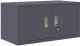 vidaXL Szafka do przechowywania Antracyt 80 x 40 x 40 cm 2
