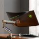 F6-XK Moss Green Podświetlenie RGB Gamingowy mocny uchwyt biurkowy do dużych monitorów 32-60 cali 11
