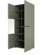 Witryna wysoka CROSS 3D 80cm zielona/czarna HELVETIA 4