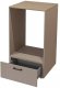 Szafka łazienkowa ROSA 1S 67cm congo/dąb do zabudowy pralki HELVETIA 3