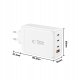 TECH-PROTECT NC240W-GAN 4-PORT NETWORK CHARGER PD 240W / QC3.0 WHITE 5