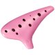 Kera Audio Okaryna różowa 12 otworów flet KERA AUDIO ABS-12SC001-PINK 1
