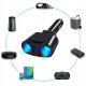 Rozdzielacz Gniazda Zapalniczki, 2 USB, Voltomierz 8